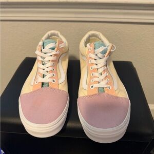 Vans pastel block
